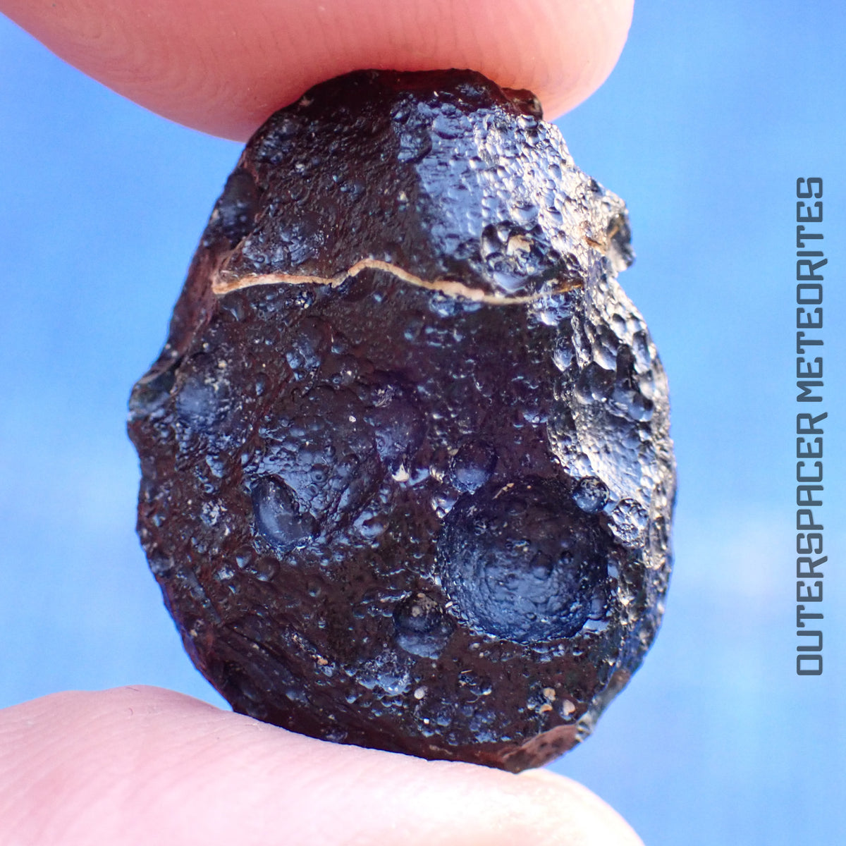 Tectita de Costa de Marfil (Marfilita) - Individual completo - 4.83g - Costa de Marfil