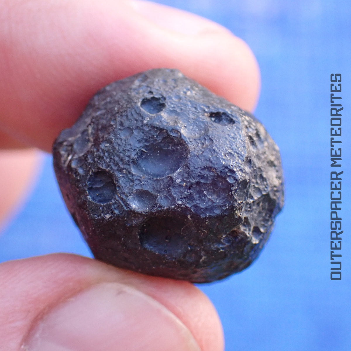 Ivory Coast Tektite (Ivoryite) - Complete Individual - 9.13g - Côte d'Ivoire