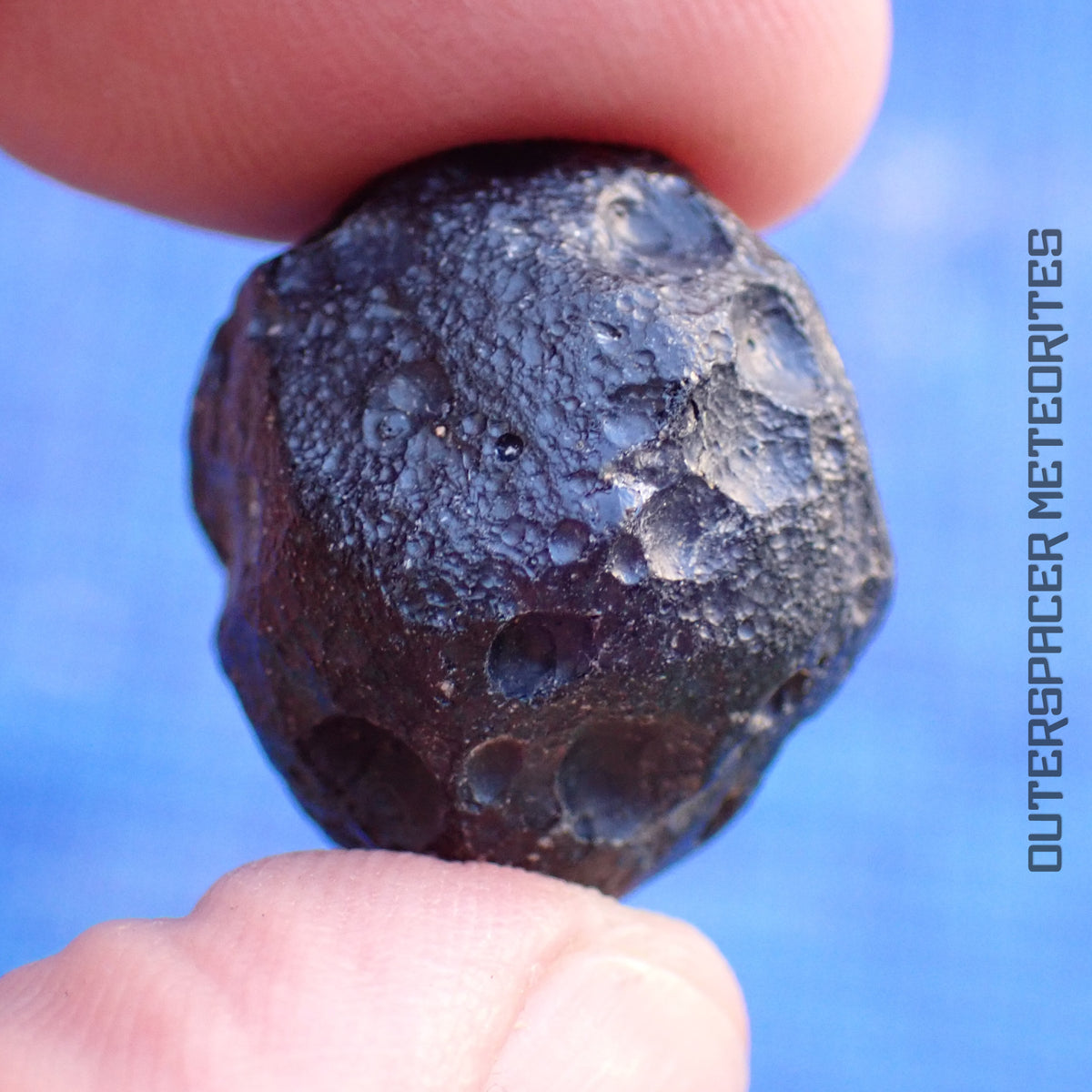 Ivory Coast Tektite (Ivoryite) - Complete Individual - 9.13g - Côte d'Ivoire