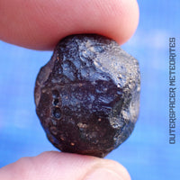 Ivory Coast Tektite (Ivoryite) - Complete Individual - 9.13g - Côte d'Ivoire