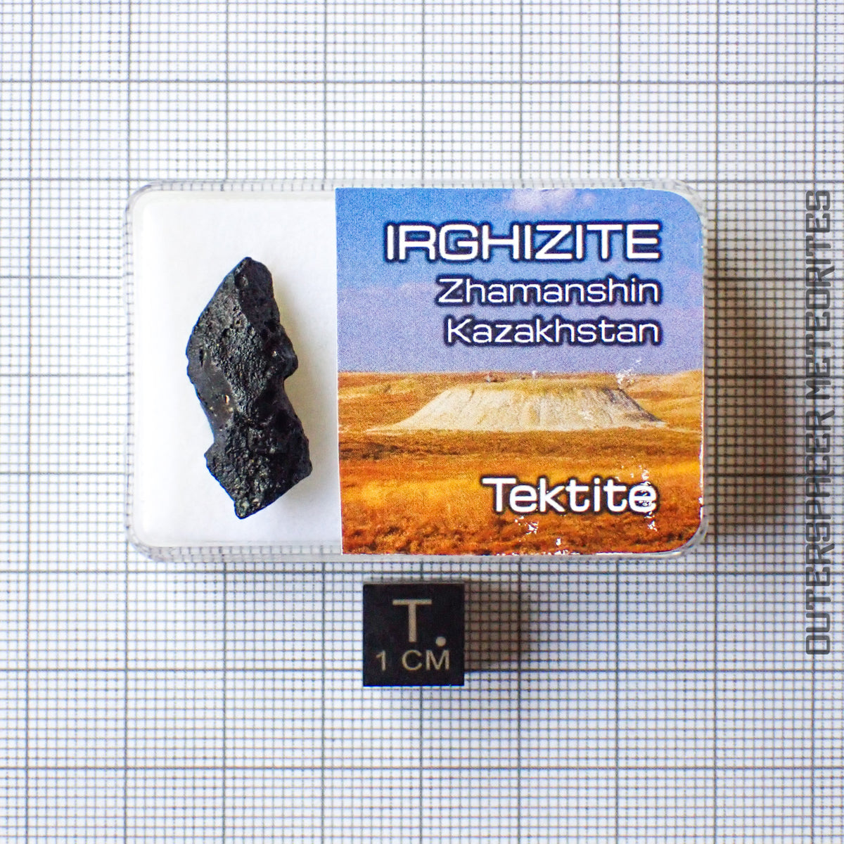 Irgizite - Impactite - Complete Individual - 2.25g - Kazakhstan (Zhamanshin Crater)
