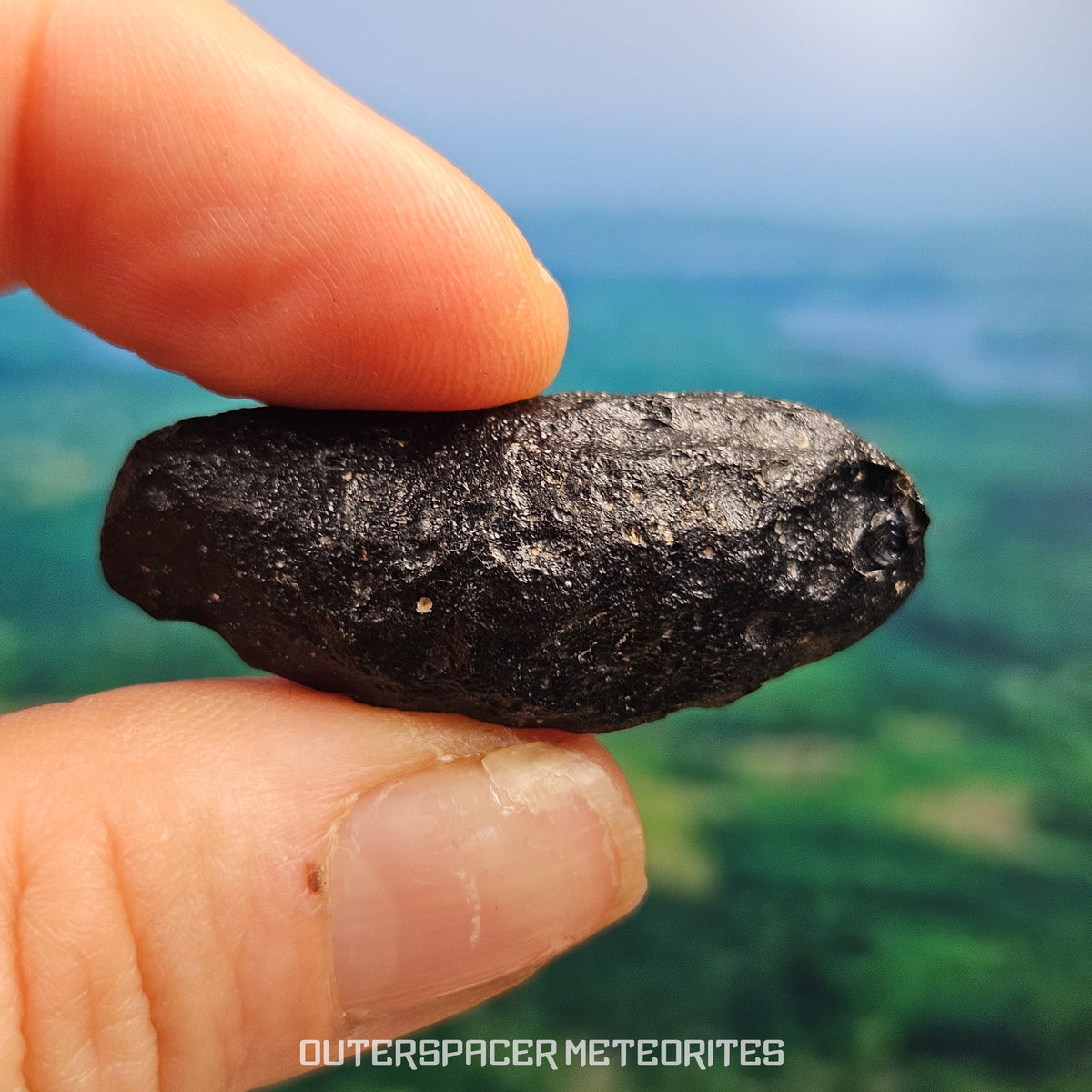 Tectite de Côte d'Ivoire (Ivoire) - Individu complet - 8,1g - Côte d'Ivoire