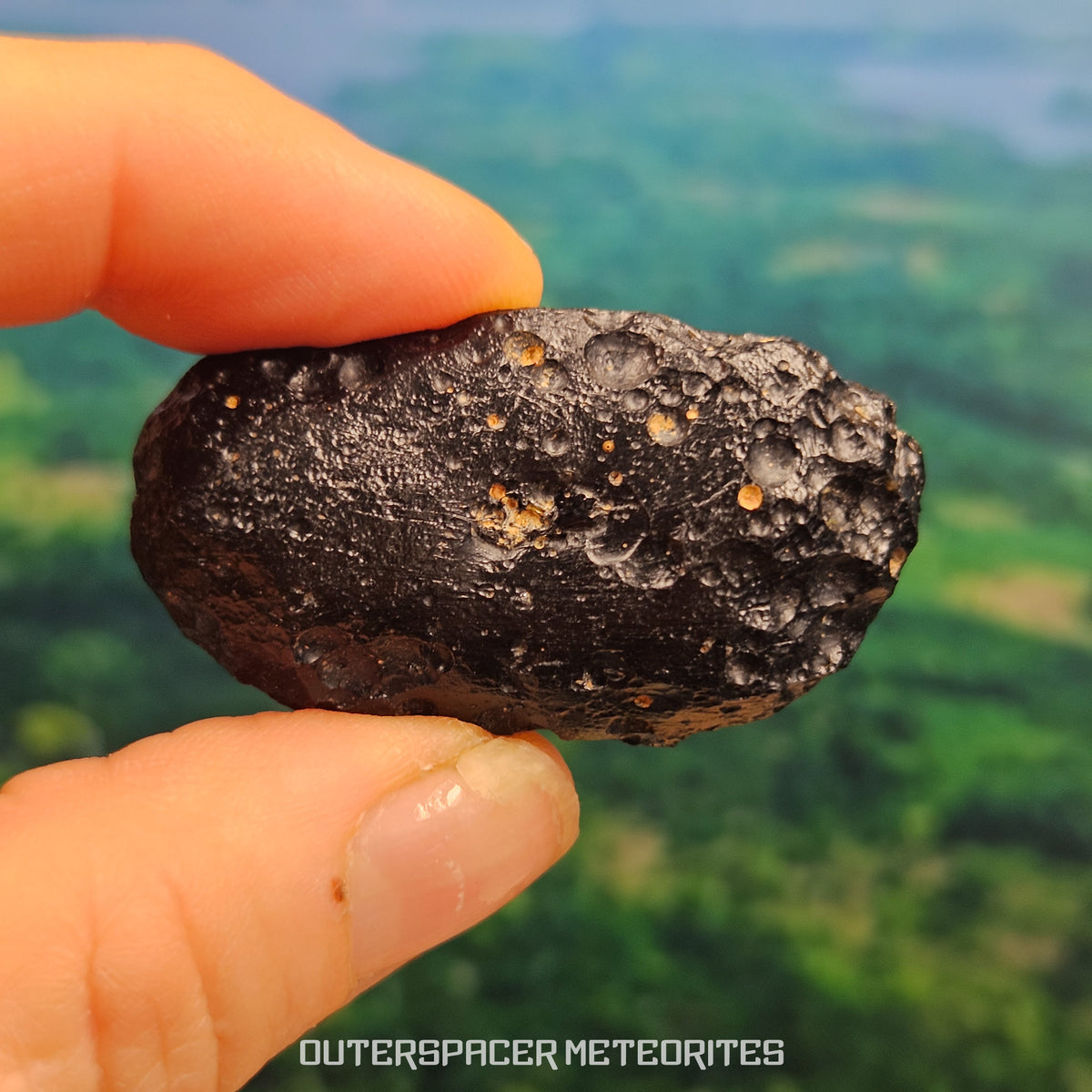Tectite de Côte d'Ivoire (Ivoire) - Individu complet - 8,1g - Côte d'Ivoire