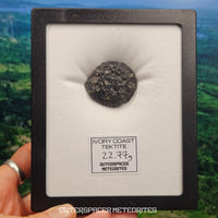 Tectite de Côte d'Ivoire (Ivoire) - Individu complet - 8,1g - Côte d'Ivoire
