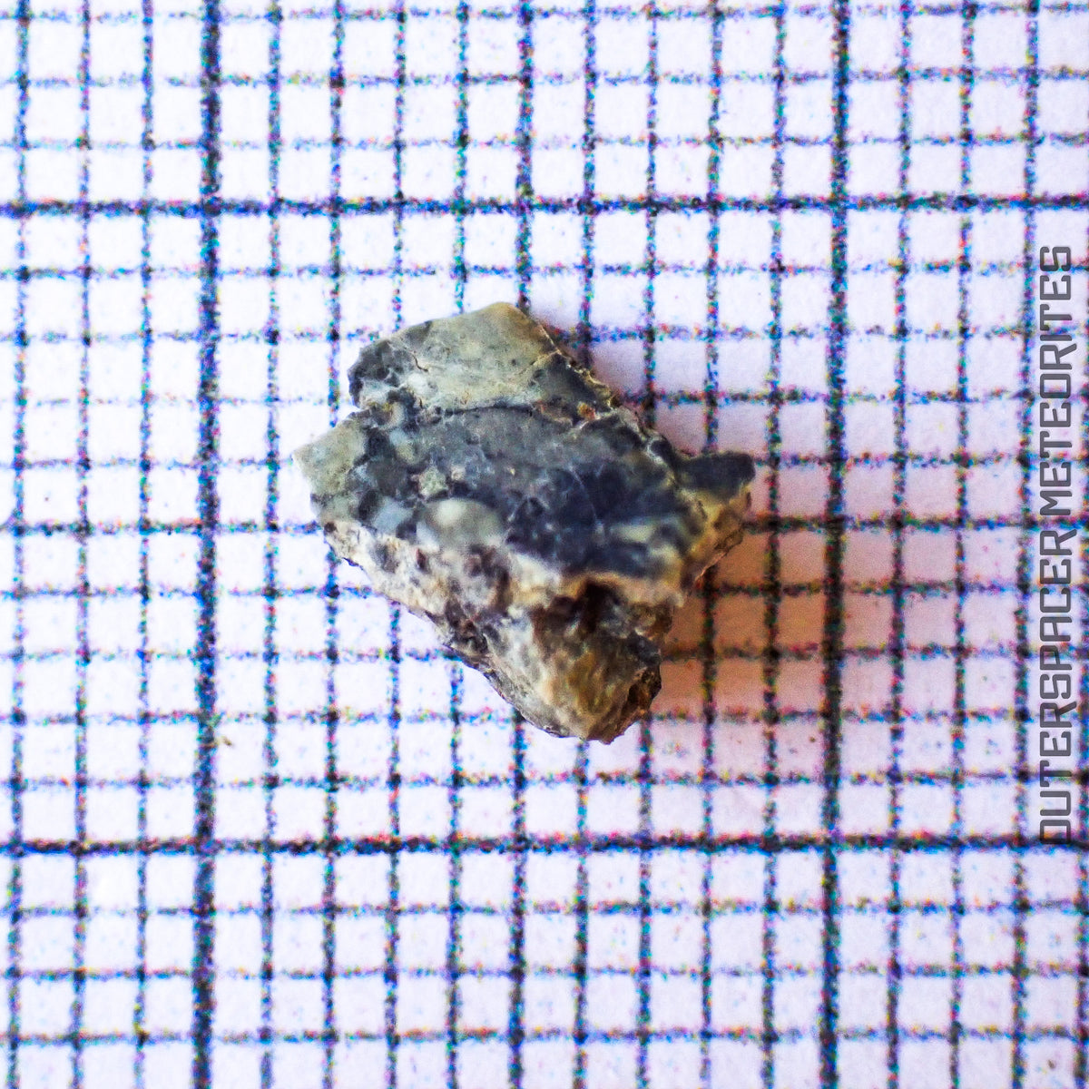 NWA 13859 - Lunar Feldspathic Breccia - End Cut - 0.172g - Northwest Africa