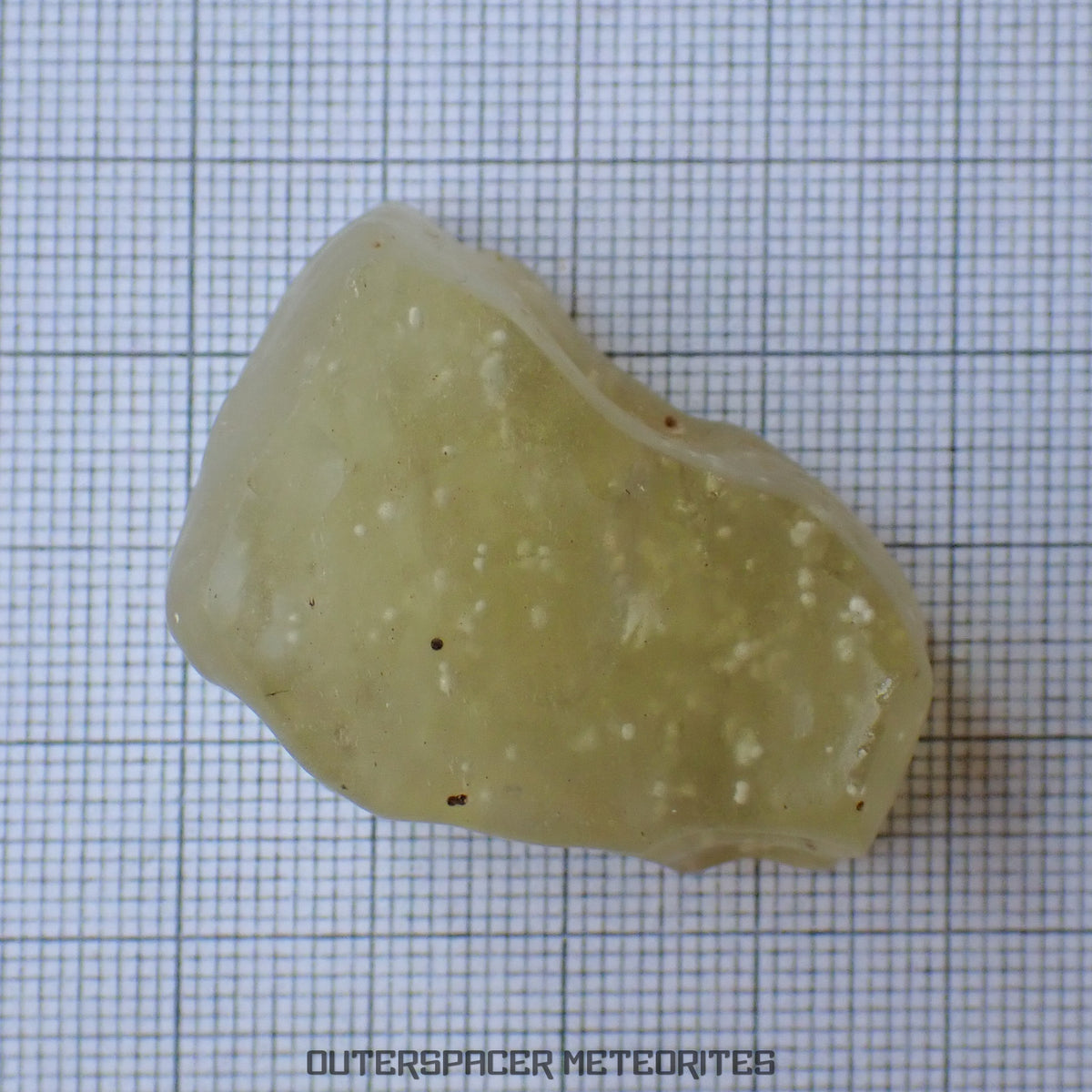 Libyan Desert Glass - Impactite - Complete Individual - 25g - Libya