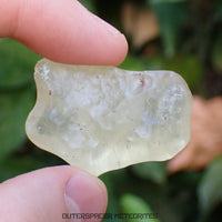 Libyan Desert Glass - Impactite - Complete Individual - 17.68g - Libya