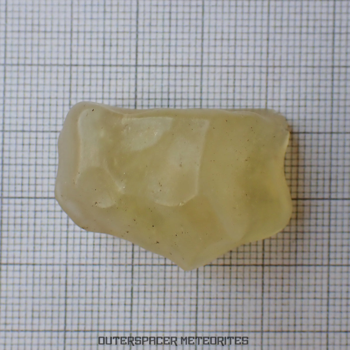 Libyan Desert Glass - Impactite - Complete Individual - 17.68g - Libya