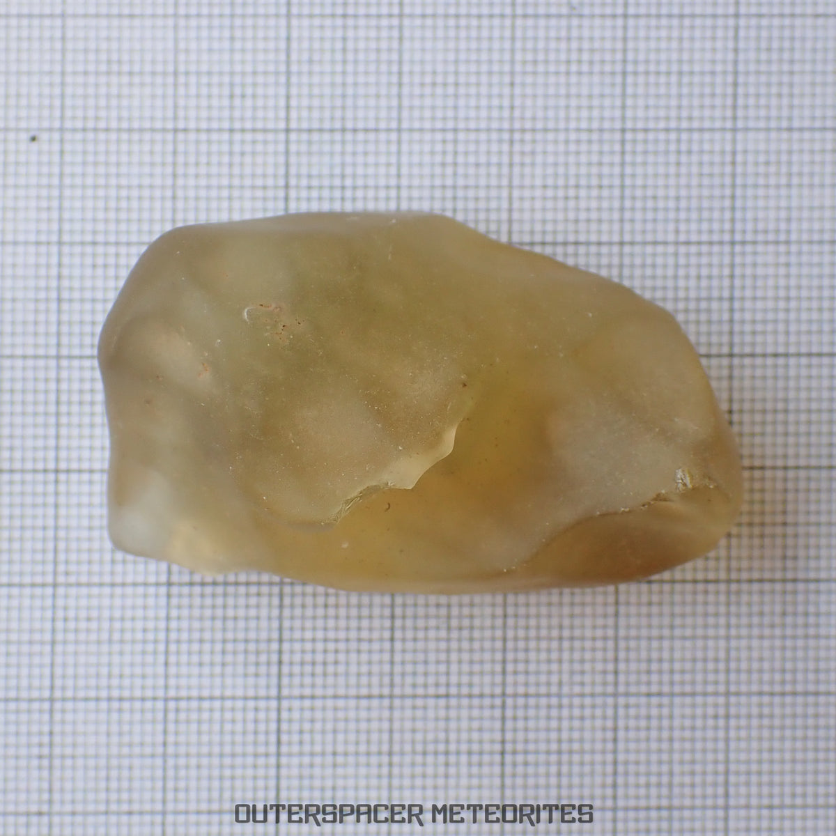 Libyan Desert Glass - Impactite - Complete Individual - 49g - Libya