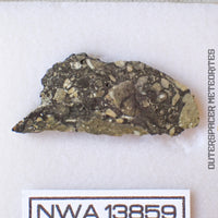 NWA 13859 - Lunar Feldspathic Breccia End Cut - 3.85g - Northwest Africa