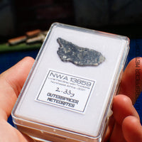 NWA 13859 - Lunar Feldspathic Breccia - Complete Slice - 2.33g - Northwest Africa