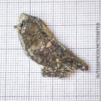 NWA 13859 - Lunar Feldspathic Breccia - Complete Slice - 2.33g - Northwest Africa
