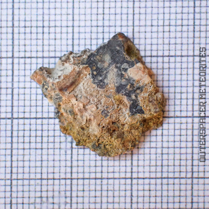 NWA 15583 - Lunar Feldspathic Breccia - Slice - 1.54g - Northwest Africa