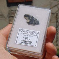 NWA 15583 - Lunar Feldspathic Breccia - Slice - 1.74g - Northwest Africa