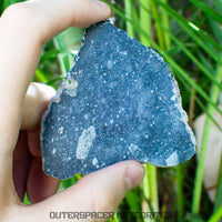 NWA 13951 (aka. Starry Night Lunar) - Lunar Feldspathic Breccia - Complete Slice - 25.22g - Mauritania