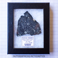 NWA 13951 (aka. Starry Night Lunar) - Lunar Feldspathic Breccia - Complete Slice - 25.22g - Mauritania
