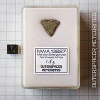 NWA 13227 - Martian Shergottite - Partial Slice - 1.5g - Northwest Africa