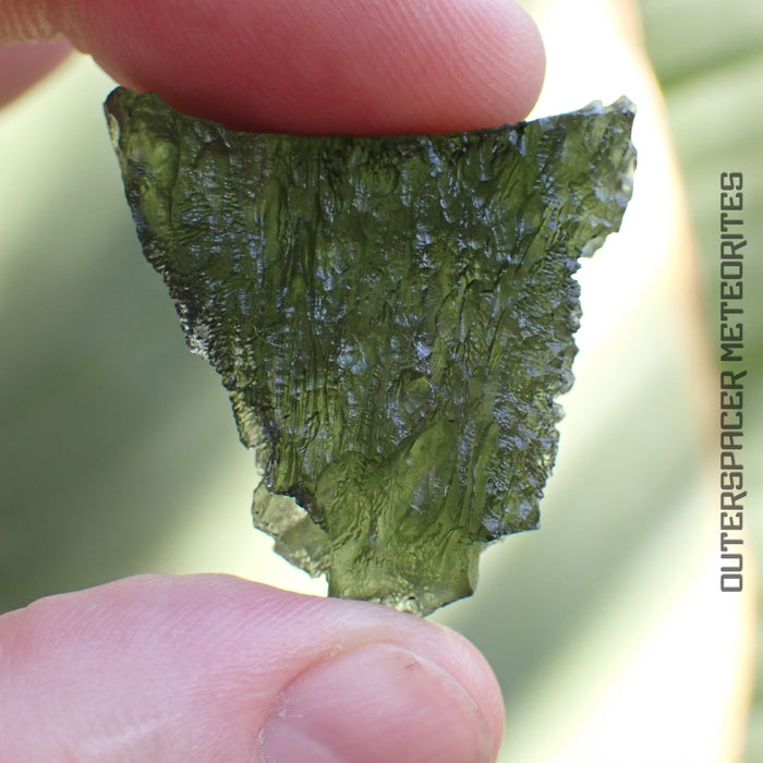 Moldavite - Tektite - Complete Individual - 9g - Czechia (Besednice sever)