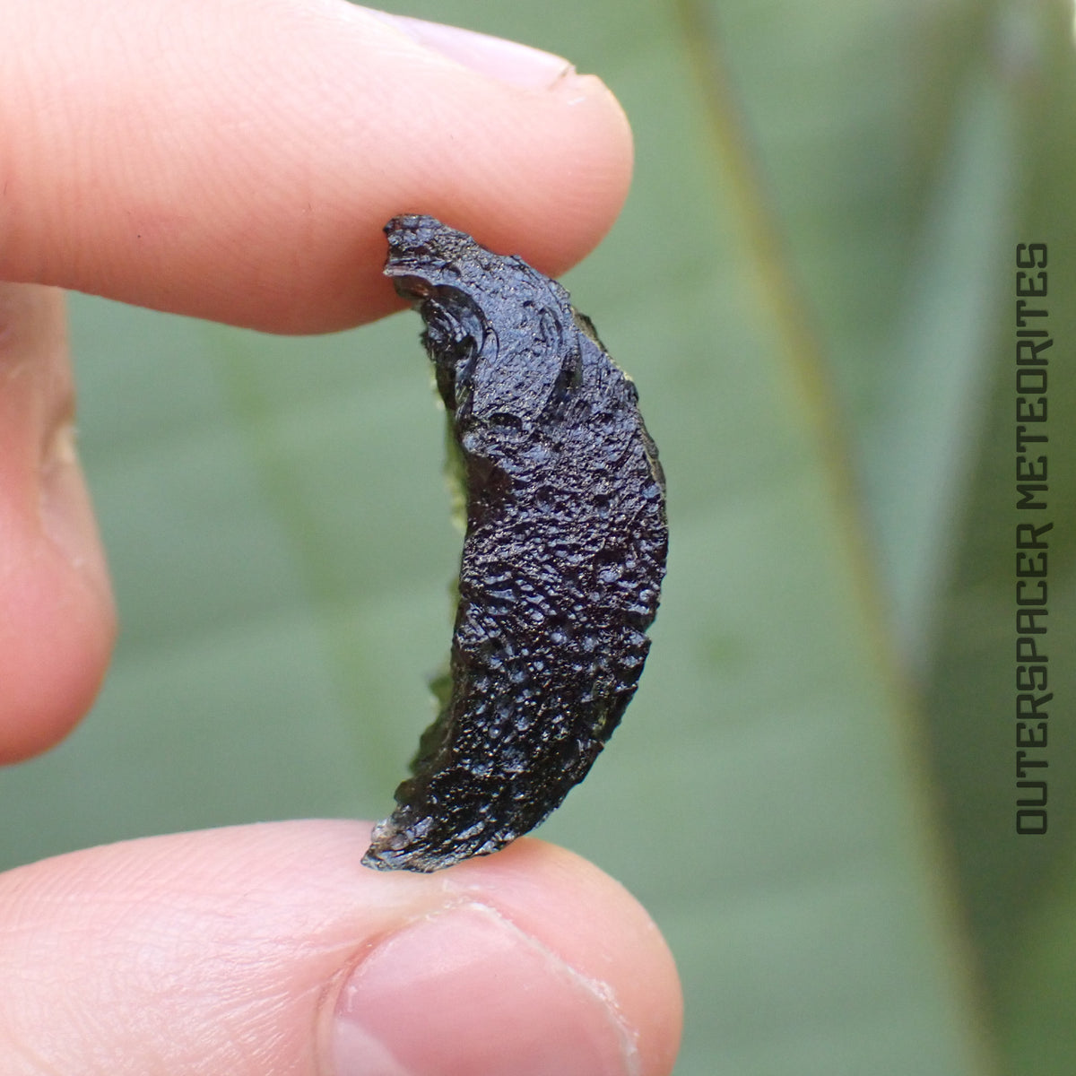 Moldavite - Tectite - Individu complet - 7,50g - République tchèque (Besednice sever)