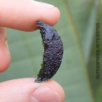 Moldavite - Tectite - Individu complet - 7,50g - République tchèque (Besednice sever)