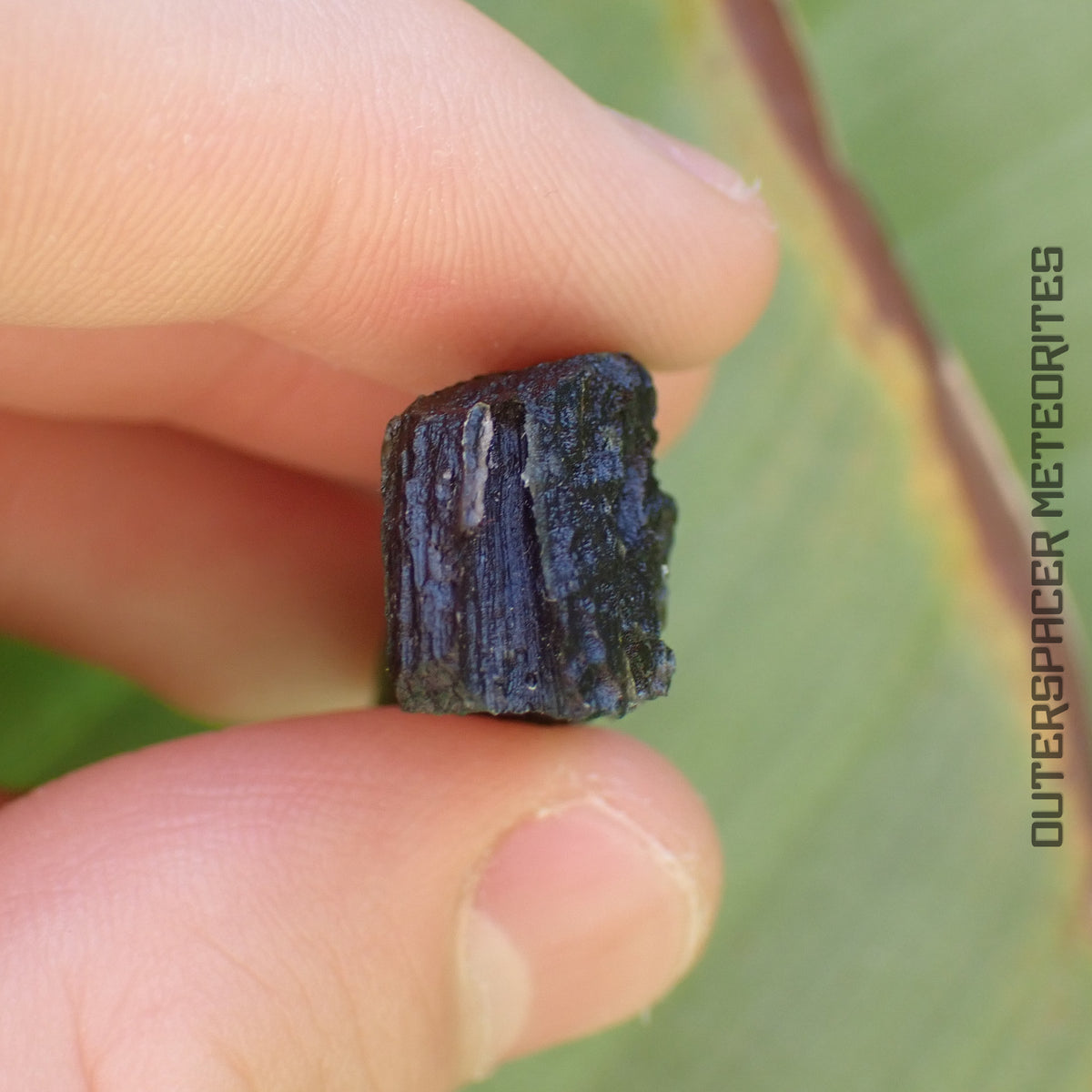 Moldavite - Tektite - Complete Individual - 8.79g - Czechia (Besednice sever)