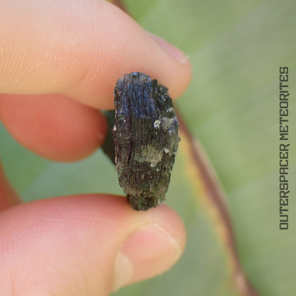 Moldavite - Tektite - Complete Individual - 8.79g - Czechia (Besednice sever)