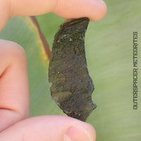 Moldavite - Tektite - Complete Individual - 8.79g - Czechia (Besednice sever)