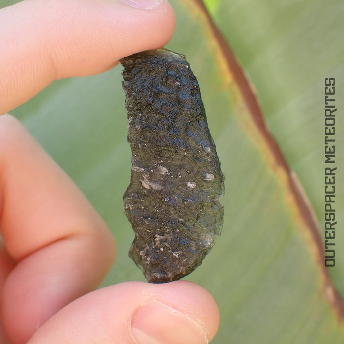 Moldavite - Tektite - Complete Individual - 8.79g - Czechia (Besednice sever)
