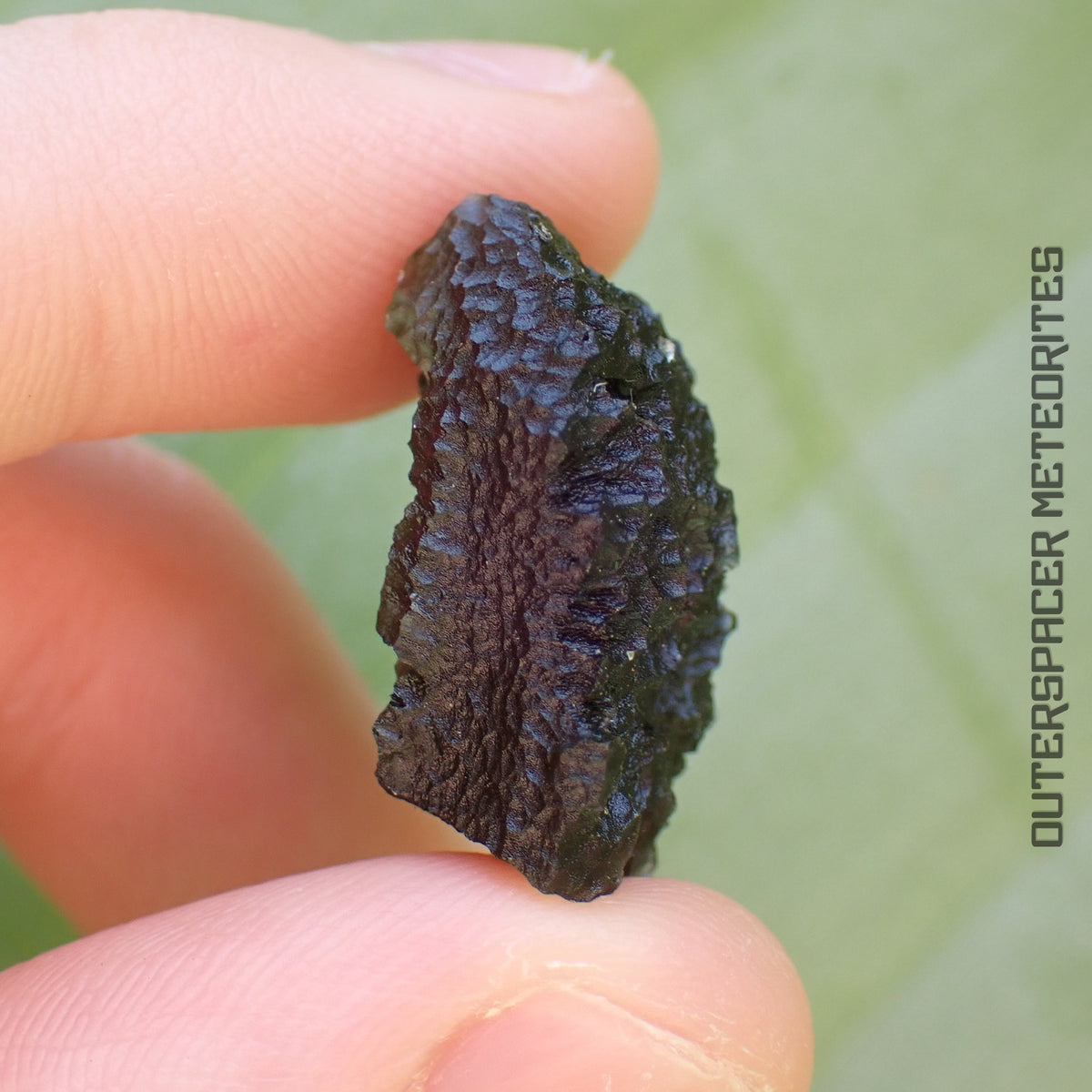 Moldavite - Tektite - Complete Individual - 7.28g - Czechia (Besednice sever)