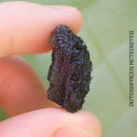 Moldavite - Tektite - Complete Individual - 7.28g - Czechia (Besednice sever)