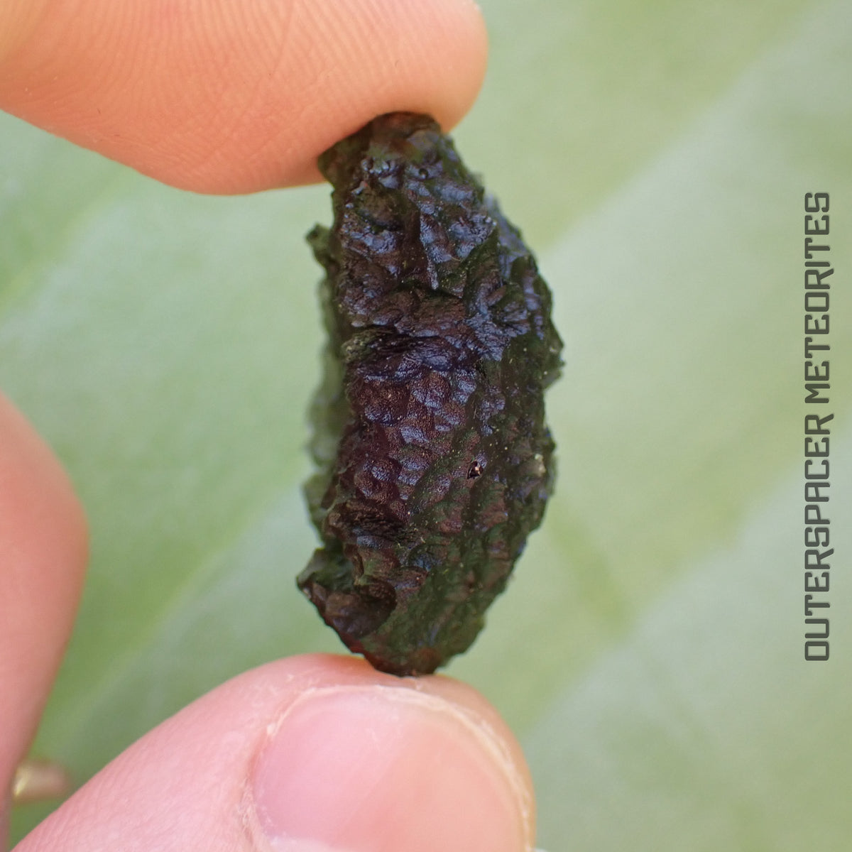Moldavite - Tektite - Complete Individual - 7.28g - Czechia (Besednice sever)