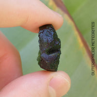 Moldavite - Tektite - Complete Individual - 7.08g - Czechia (Besednice sever)