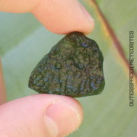 Moldavite - Tektite - Complete Individual - 7.08g - Czechia (Besednice sever)