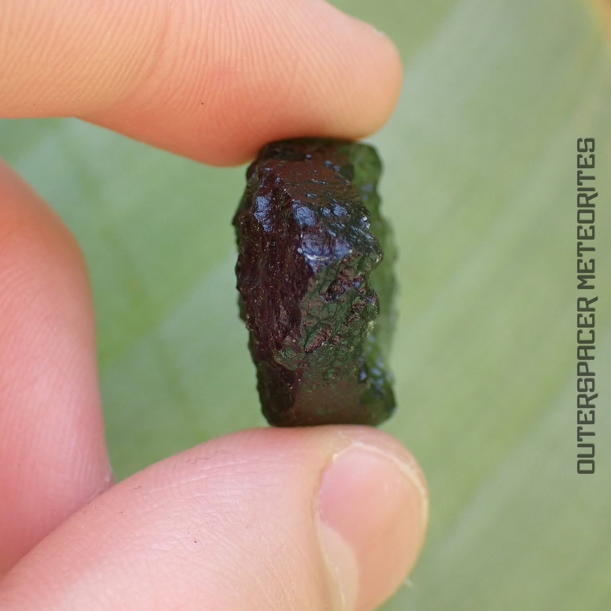 Moldavite - Tektite - Complete Individual - 7.08g - Czechia (Besednice sever)