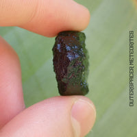 Moldavite - Tektite - Complete Individual - 7.08g - Czechia (Besednice sever)