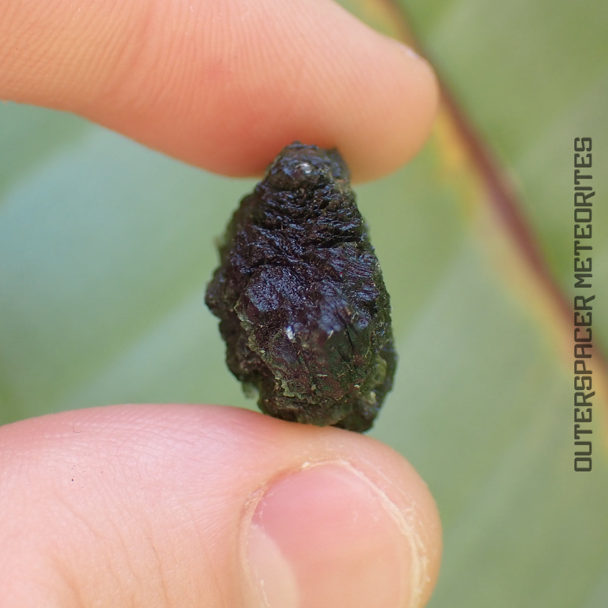 Moldavite - Tectite - Individu complet - 6.41g - Tchéquie (Besednice sever)