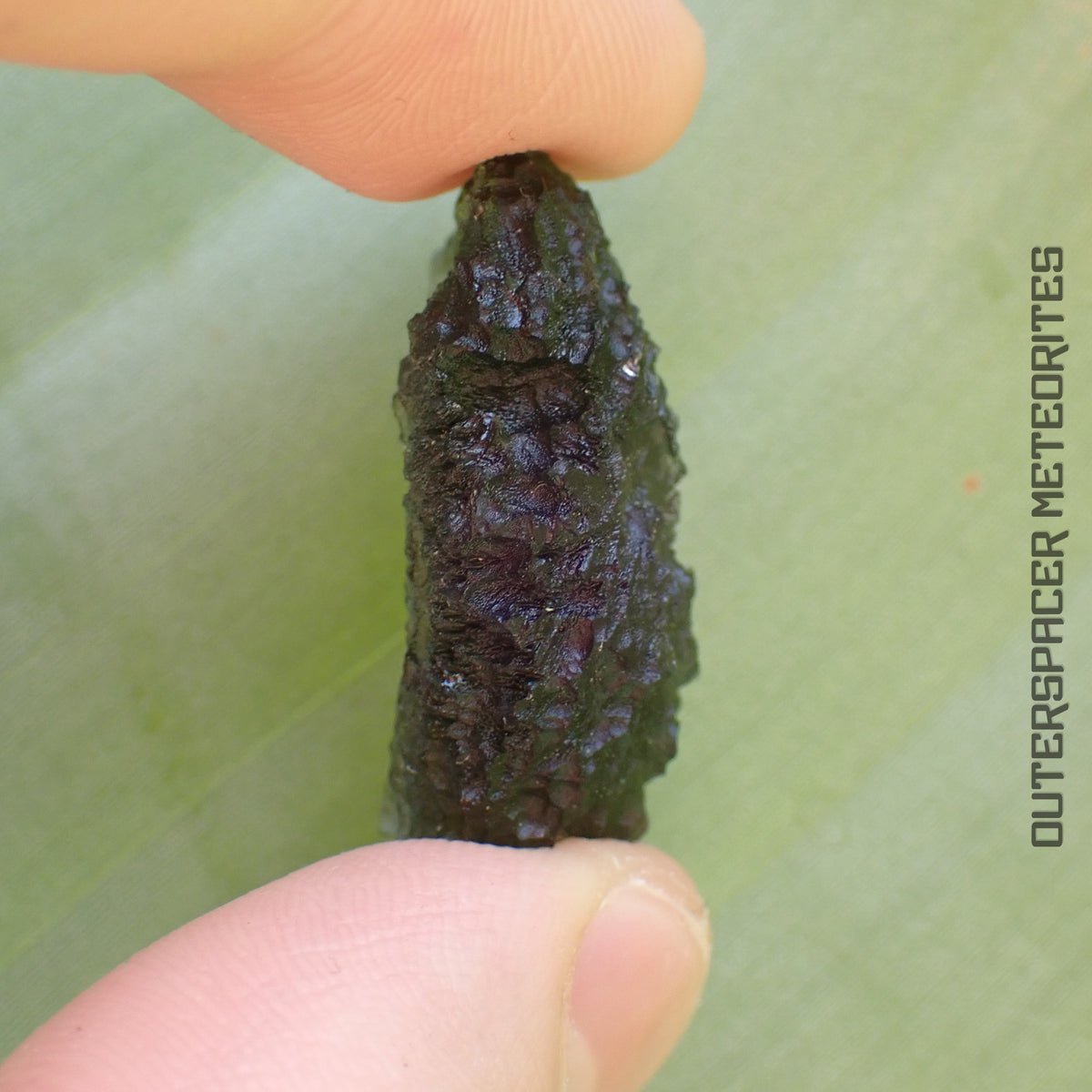 Moldavite - Tektite - Complete Individual - 6.53g - Czechia (Besednice sever)
