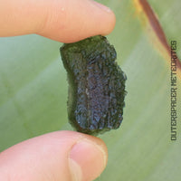 Moldavite - Tektite - Complete Individual - 6.53g - Czechia (Besednice sever)