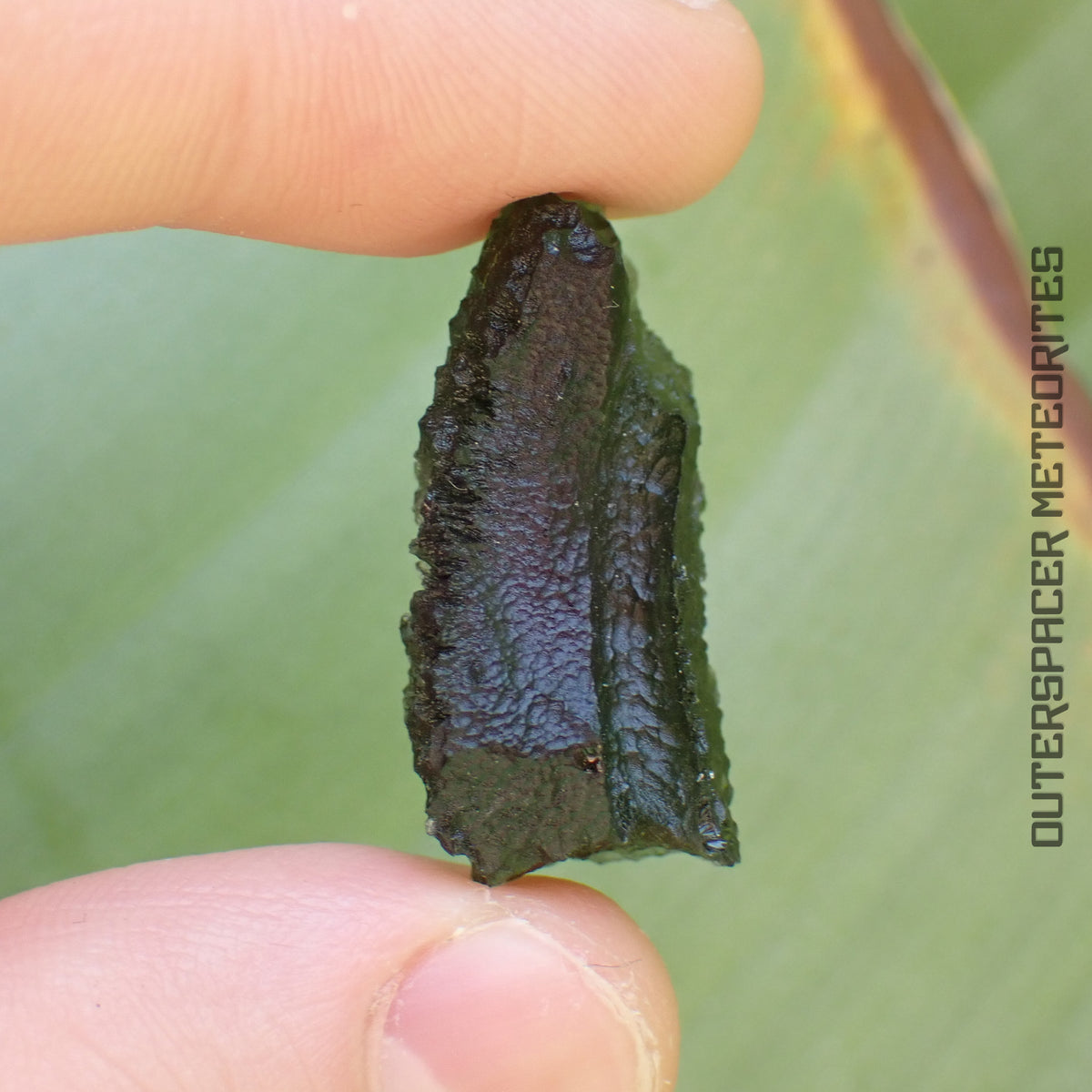 Moldavite - Tektite - Complete Individual - 6.53g - Czechia (Besednice sever)
