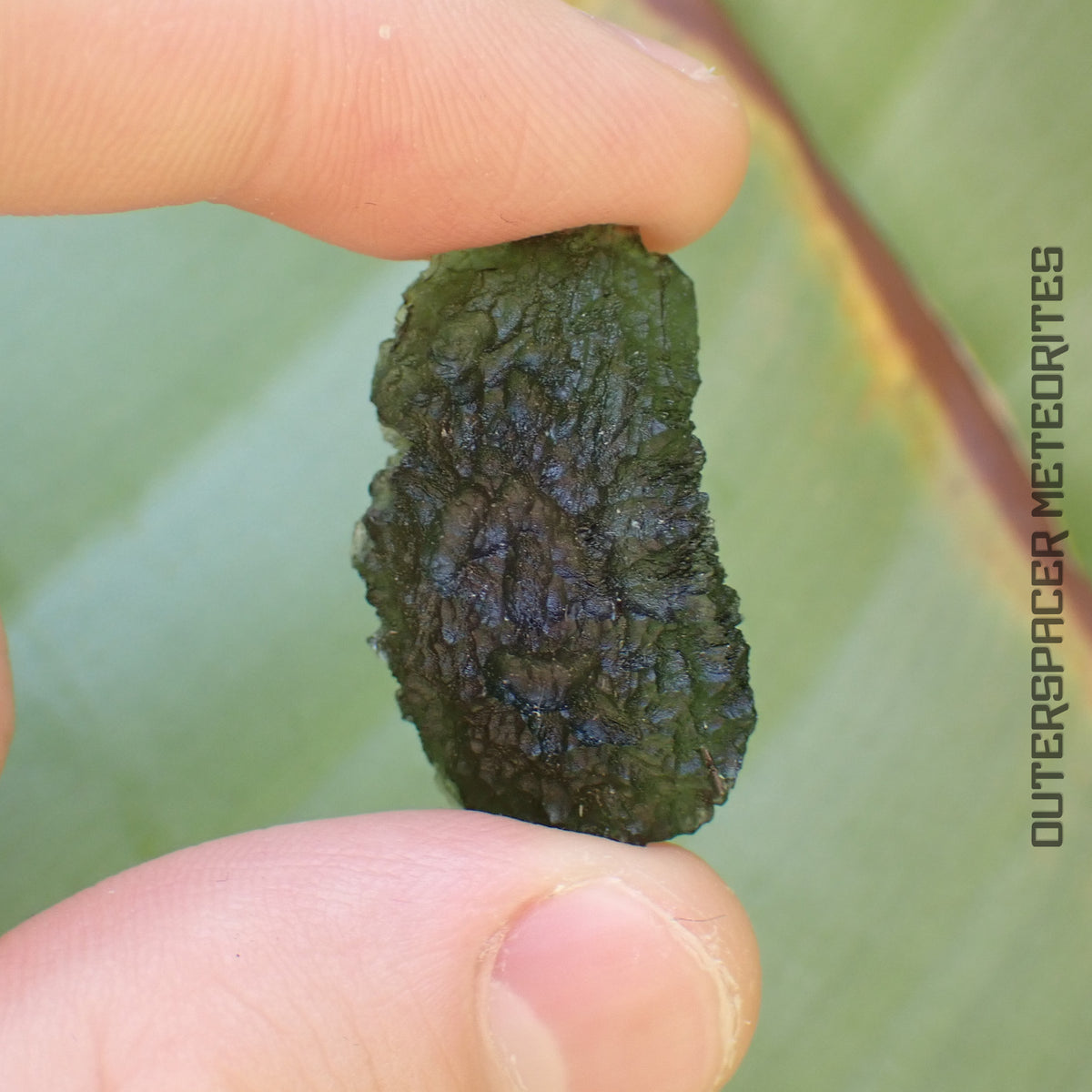 Moldavite - Tektite - Complete Individual - 6.53g - Czechia (Besednice sever)