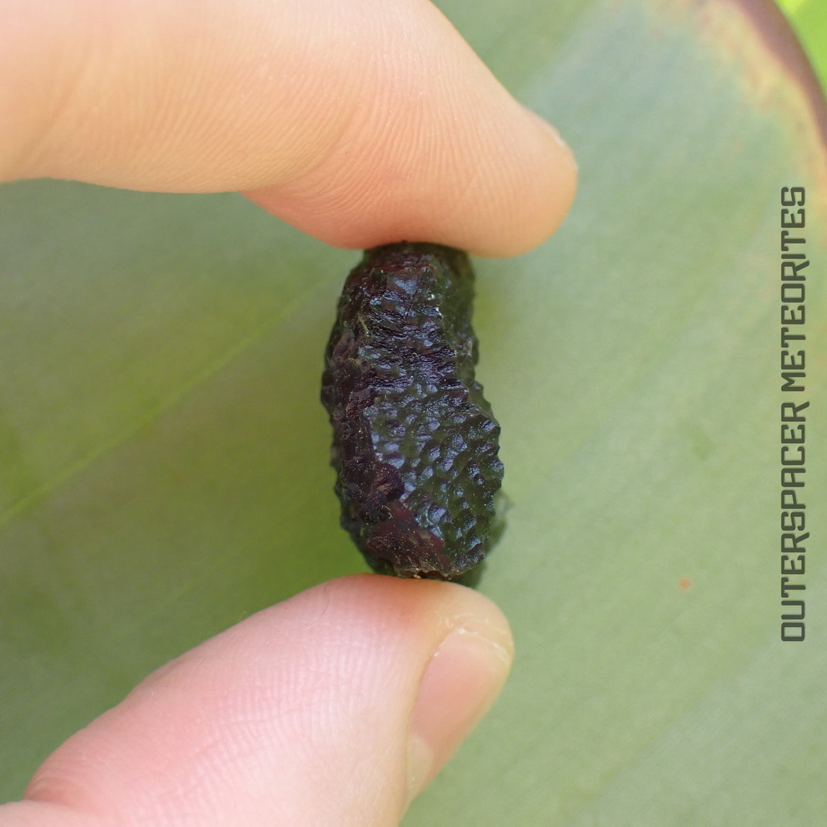 Moldavite - Tektite - Individu complet - 7.82g - Tchéquie (Besednice sever)