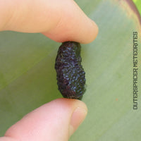 Moldavite - Tektite - Individu complet - 7.82g - Tchéquie (Besednice sever)