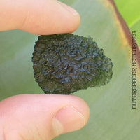 Moldavite - Tektite - Individu complet - 7.82g - Tchéquie (Besednice sever)