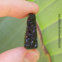 Moldavite - Tectite - Individu complet - 5.83g - République tchèque (Besednice sever)
