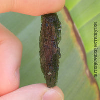 Moldavite - Tektite - Complete Individual - 6.42g - Czechia (Besednice sever)