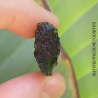 Moldavite - Tektite - Complete Individual - 6.42g - Czechia (Besednice sever)