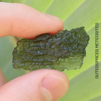 Moldavite - Tektite - Complete Individual - 6.42g - Czechia (Besednice sever)