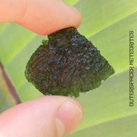 Moldavite - Tektite - Complete Individual - 9.27g - Czechia (Besednice sever)