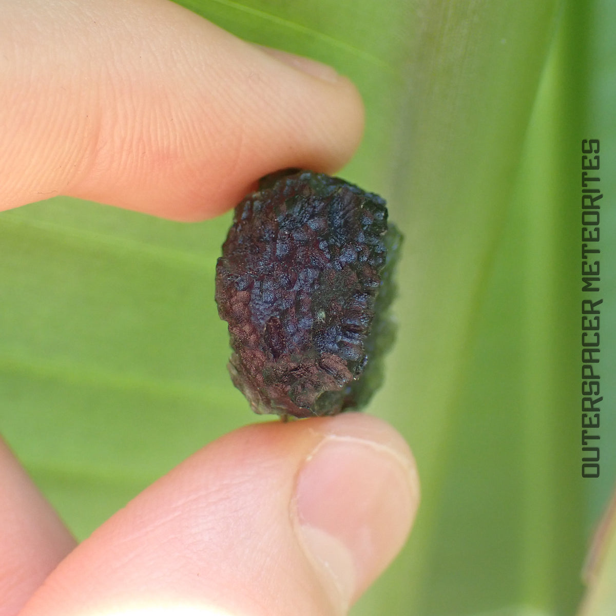 Moldavite - Tektite - Complete Individual - 7.08g - Czechia (Besednice sever)