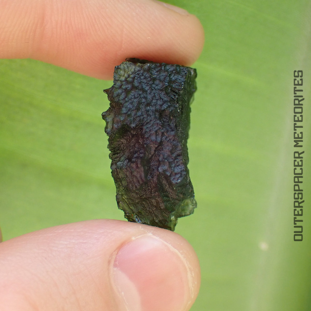 Moldavite - Tektite - Complete Individual - 7.08g - Czechia (Besednice sever)